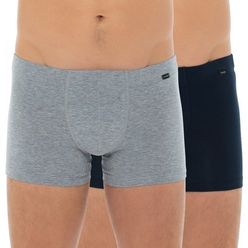 Hanro 2-er Set Trunks Blau & Grau - Hanro - Modalova