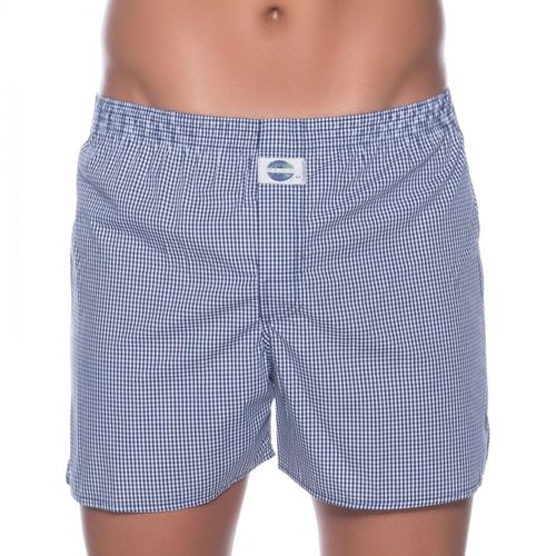 D.E.A.L International Boxershorts Blau & Weiß kariert - D.E.A.L. International - Modalova