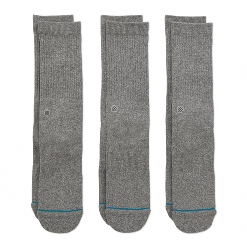 Stance 3-er Set Socken "ICON" Grau - Stance - Modalova
