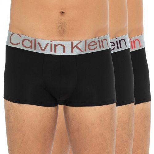 Er Set Trunks mit silbernen Webbund - Calvin Klein - Modalova