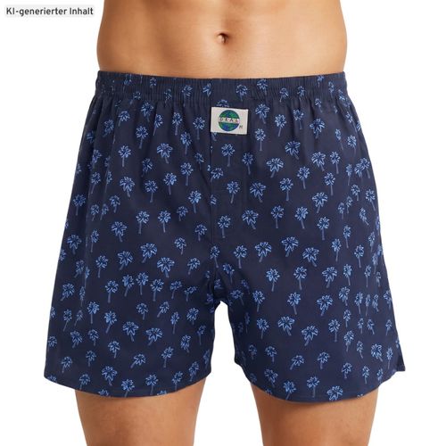 Boxershorts mit Palmen-Print - D.E.A.L International - Modalova