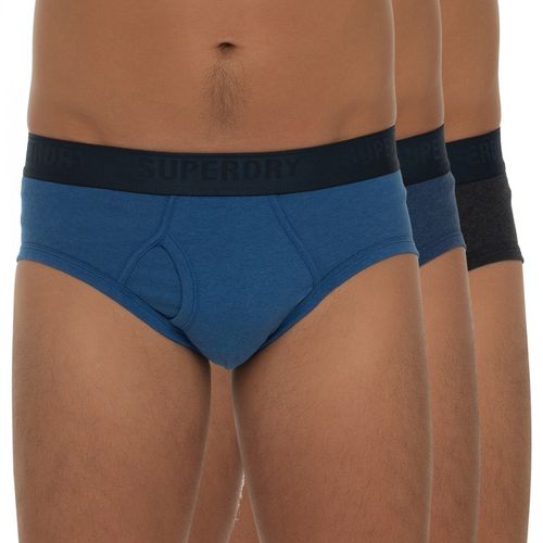 Superdry 3-er Set Slips Blau - Superdry - Modalova