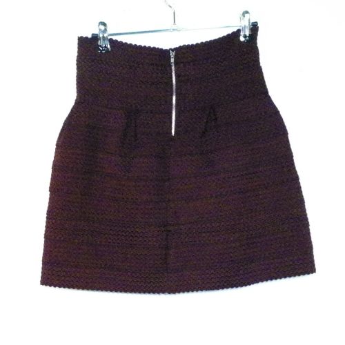 Jupe Aubergine Taille Estimée 32 - Cache Cache - Modalova