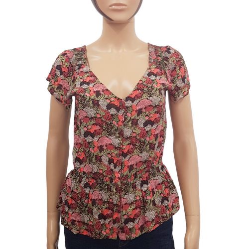 Top corsage T S imprimé floral - Le Temps des Cerises - Modalova