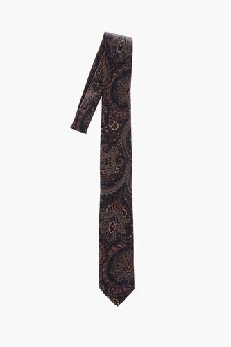 CC COLLECTION Damask silk tie size Unica - Corneliani - Modalova