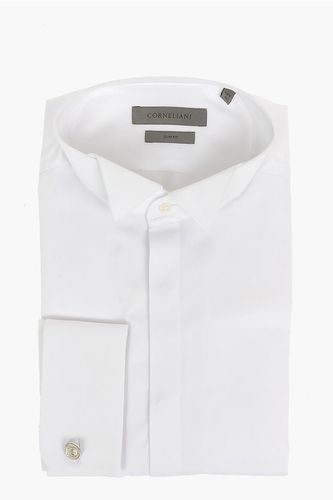 Ceremony Shirt with Wing-tip Collar and Cufflinks size 40 - Corneliani - Modalova
