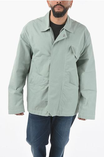 Cotton and Nylon Jacket with Hidden Clousure size L - Bonsai - Modalova