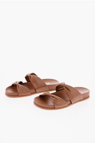 Crossover Leather TWIST FOOTBED Sandals size 36 - Aquazzura - Modalova