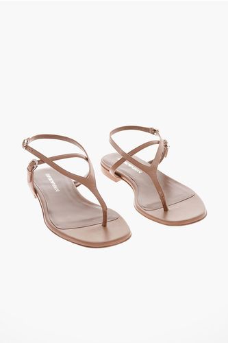EMPORIO Leather Thong Sandals size 36 - Armani - Modalova