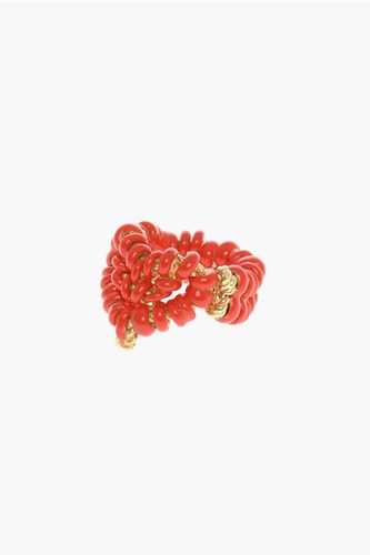 Heart Shaped Silver Ring size 13 - Bottega Veneta - Modalova