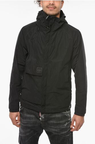 Hooded Windbreaker with Logo Patch size 50 - CP Company - Modalova