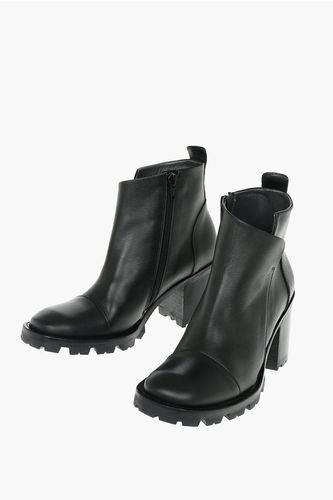 Inner Zip SHELLEY Leather Ankle Booties size 41 - Ixos - Modalova