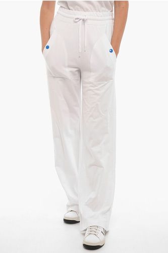 LOVE Flare Pants with Maxi Pockets and Colored Buttons size 40 - Moschino - Modalova