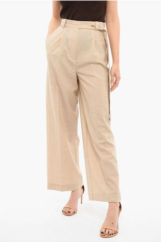 Pleated MANUELA High Waisted Pants size 36 - Aeron - Modalova