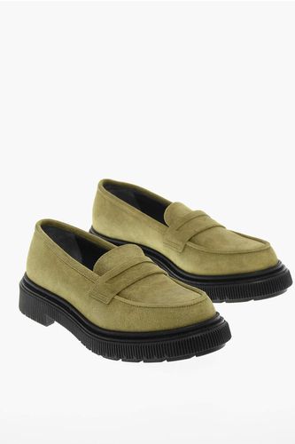 Rubber Soles Suede Leather Loafers size 40 - Adieu - Modalova