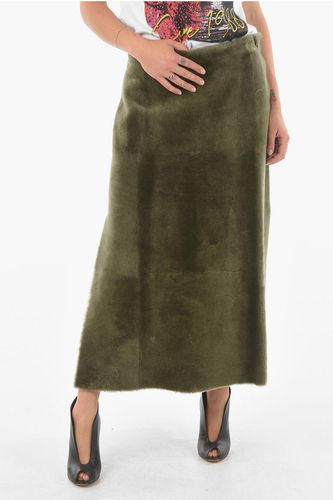 Shearling Longline Skirt size 42 - Blancha - Modalova