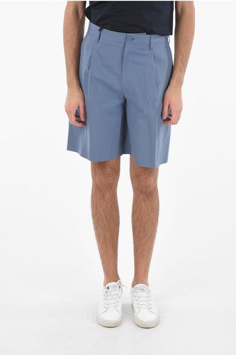 Single-pleated Cotton Chino Shorts size 48 - Dior - Modalova