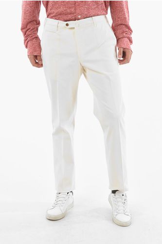 Twill Cotton Stretch LEADER Chino Pants size 48 - Corneliani - Modalova