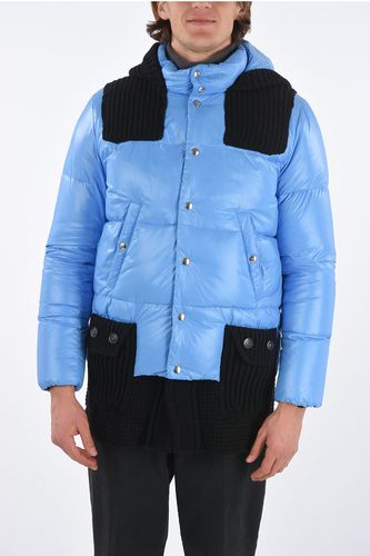 Wool details down jacket with hood size M - Barkb-Rules - Modalova