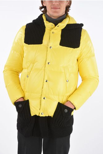 Wool details down jacket with hood size M - Barkb-Rules - Modalova