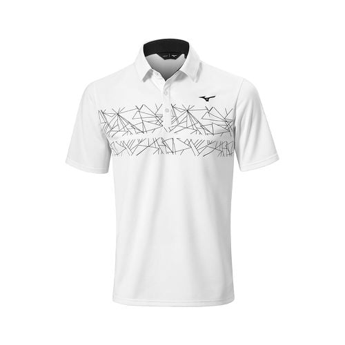 Breath Thermo Graphic Polo Herren Grösse XL - Mizuno - Modalova