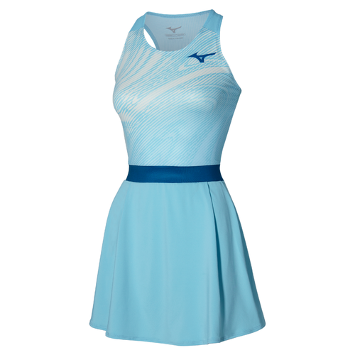 Charge Printed Dress Blau Glow Damen Grösse XL - Mizuno - Modalova