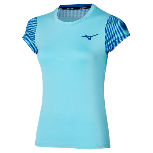 Charge Printed Tee Mujer Talla XS - Mizuno - Modalova