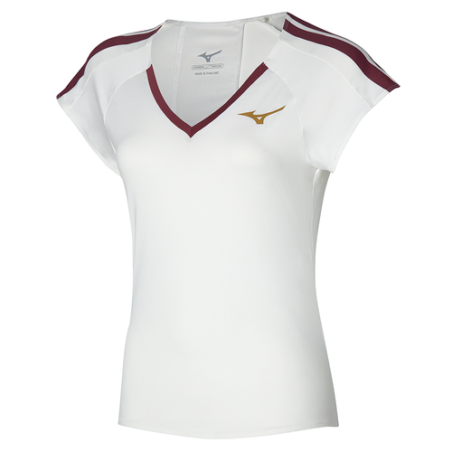 Printed Tee Mujer Talla XS - Mizuno - Modalova