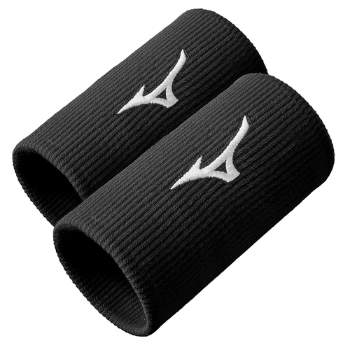 Wristband Long Laufschuhe Schwarz/Weiß Damen/Herren Grösse One Size - Mizuno - Modalova