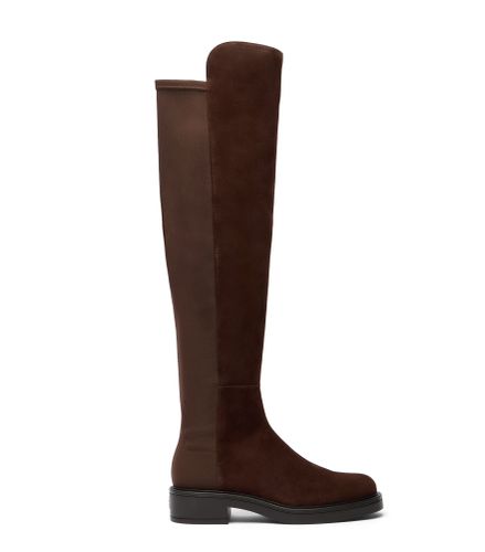 CELIA BOOT, BOOTS AND BOOTIES, , SUEDE/STRETCH GABARDINE - Stuart Weitzman - Modalova