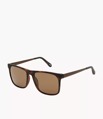 Sonnenbrille quadratisch - Fossil Outlet - Modalova