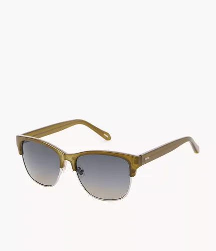 Sonnenbrille quadratisch - Fossil Outlet - Modalova