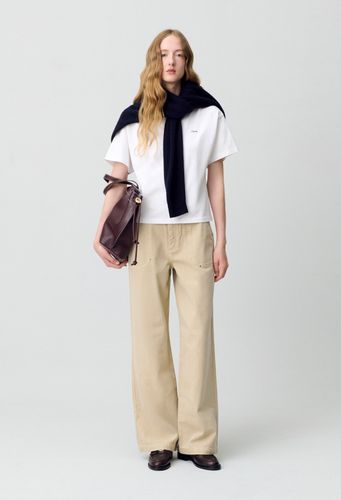 Jean denim droit - Claudie Pierlot - Modalova