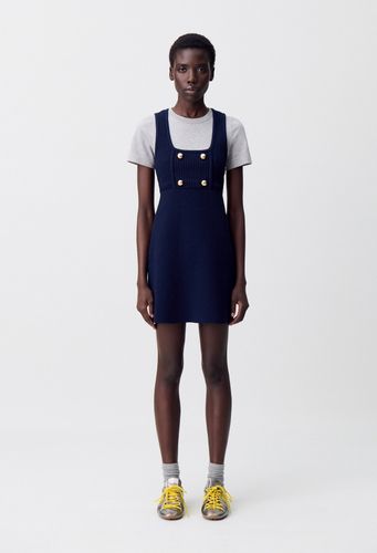 Robe maille courte tshirt - Claudie Pierlot - Modalova