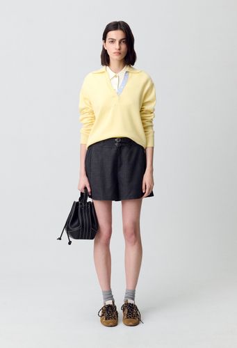 Short large à plis - Claudie Pierlot - Modalova