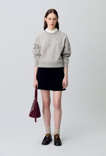 Sweatshirt col victorien - Claudie Pierlot - Modalova