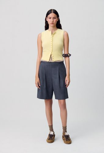 Short bermuda à plis - Claudie Pierlot - Modalova