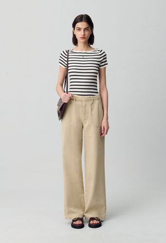 Top marinière maille fine - Claudie Pierlot - Modalova