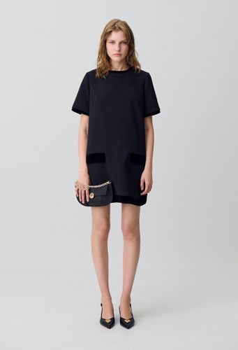Robe courte velours - Claudie Pierlot - Modalova