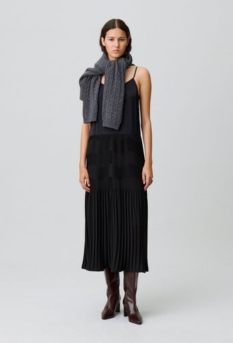 Robe longue bretelles fluide - Claudie Pierlot - Modalova