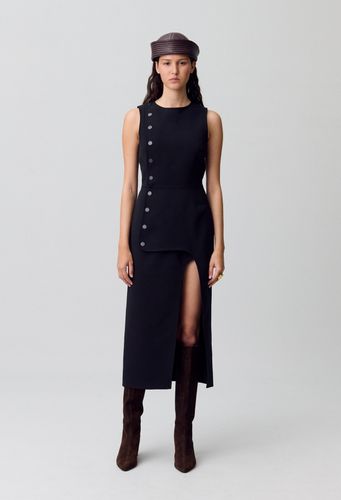 Robe longue noire - Claudie Pierlot - Modalova