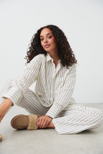 Cotton pyjamas shirt - Gina Tricot - Modalova