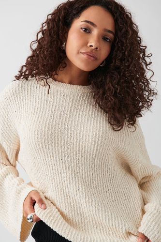 Oversized knitted sweater - Gina Tricot - Modalova