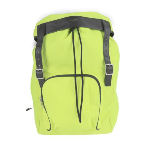 Nylon Canvas Leather Backpack (Pre-Owned) - Yves Saint Laurent - Modalova