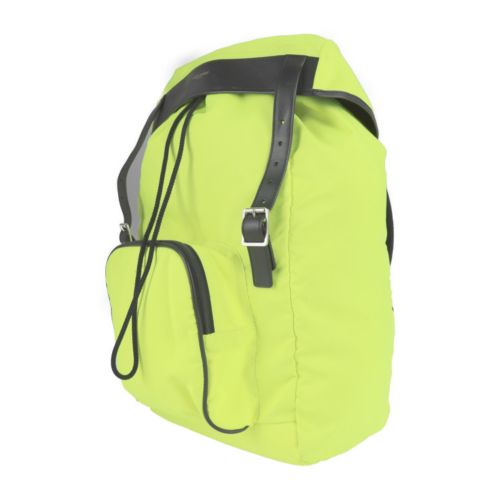 Nylon Canvas Leather Backpack (Pre-Owned) - Yves Saint Laurent - Modalova