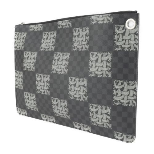 Damier Graphite Clutch Bag (Pre-Owned) - Louis Vuitton - Modalova