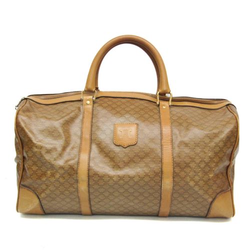 Macadam Pvc Leather Boston Bag (Pre-Owned) - Celine - Modalova