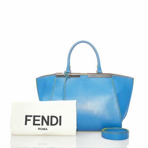 Jours Leather Handbag Shoulder Bag (Pre-Owned) - Fendi - Modalova