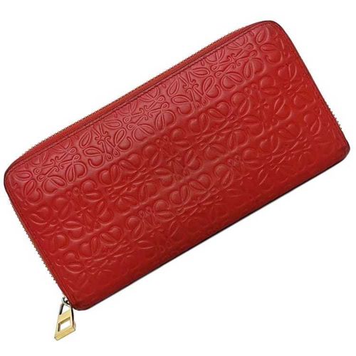 Repeat Leather Long Wallet (Bi-Fold) (Pre-Owned) - Loewe - Modalova