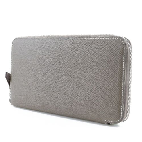 Epsom Leather Silk Long Bill Wallet (Bi-Fold) (Pre-Owned) - Hermes - Modalova